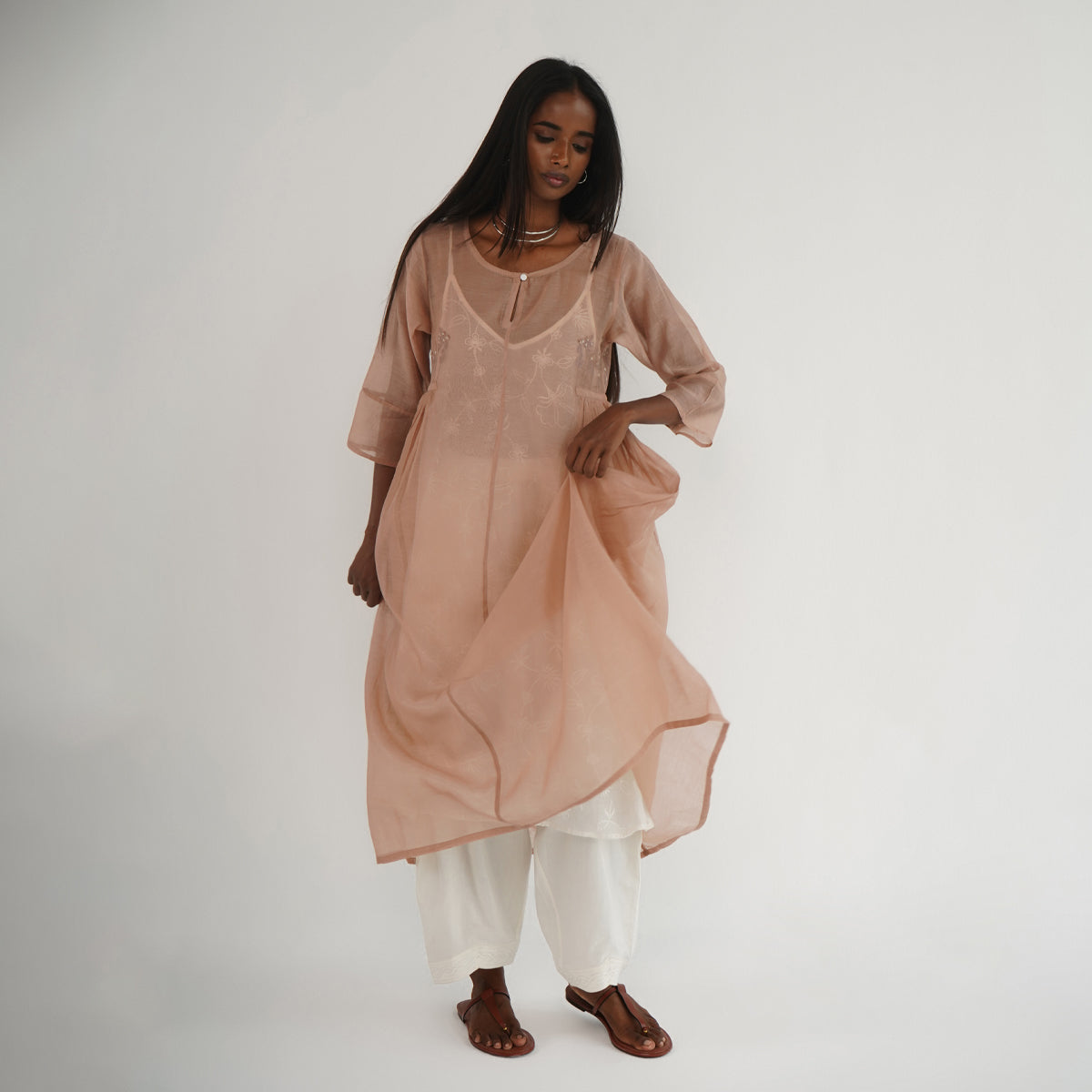 Rishi Kurta - Dusty Pink