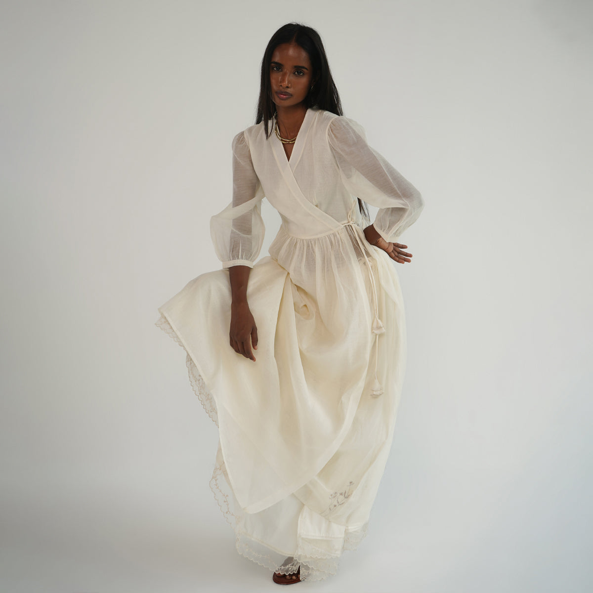 Humming Kurta - Ivory