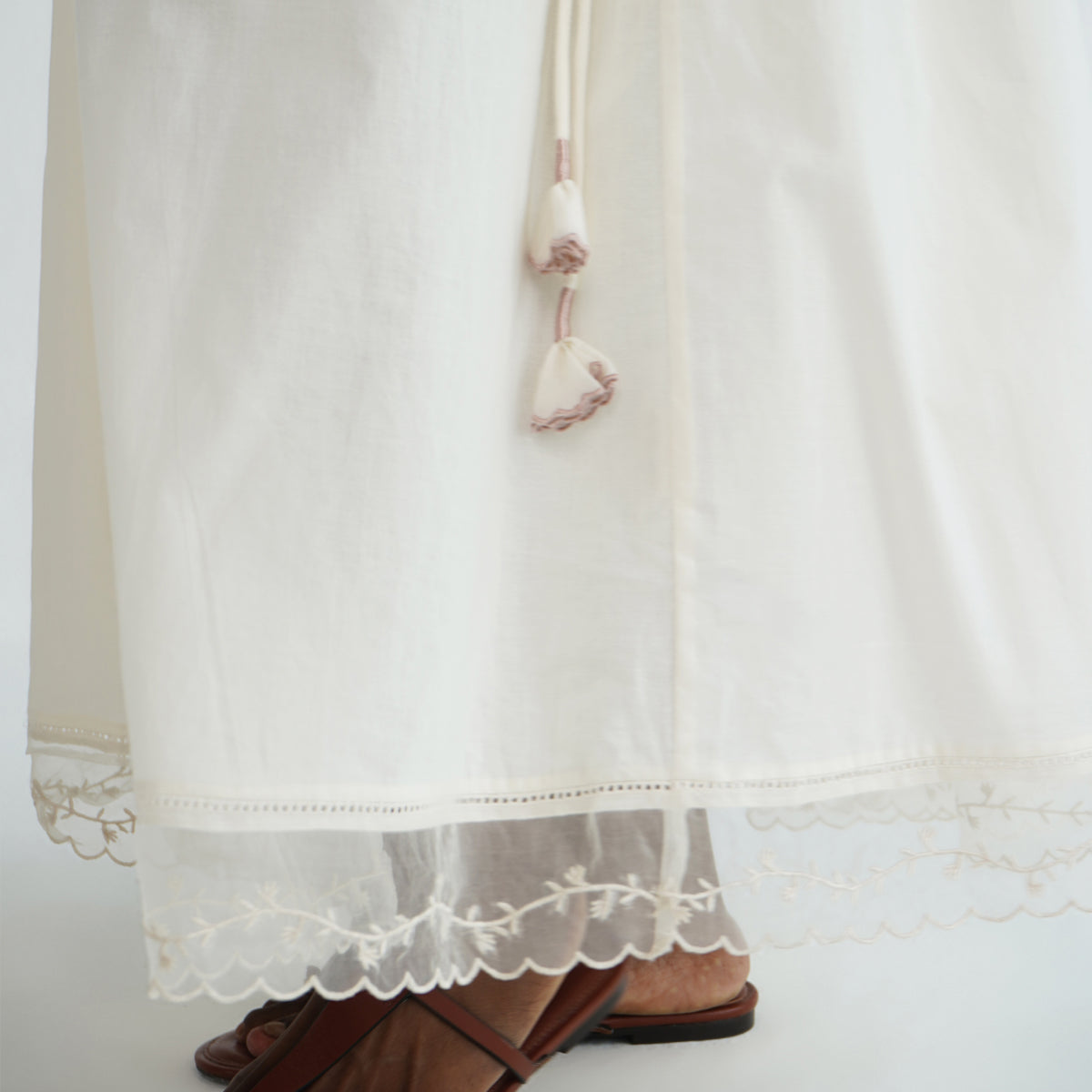 Wildflower Skirt - Ivory