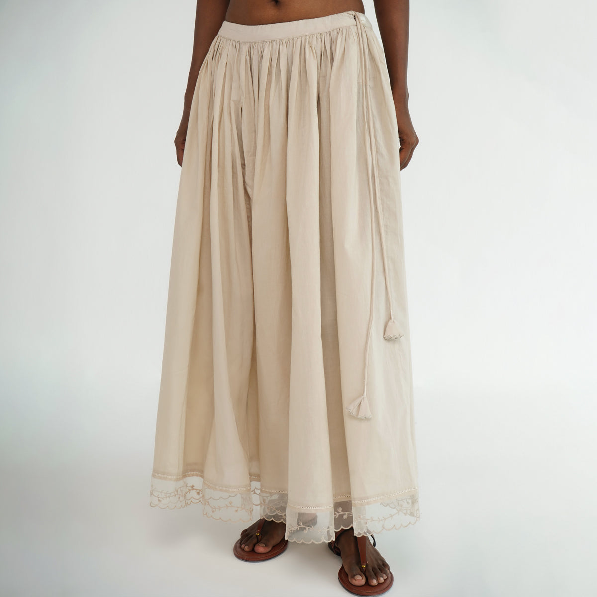 Wildflower Skirt - Beige