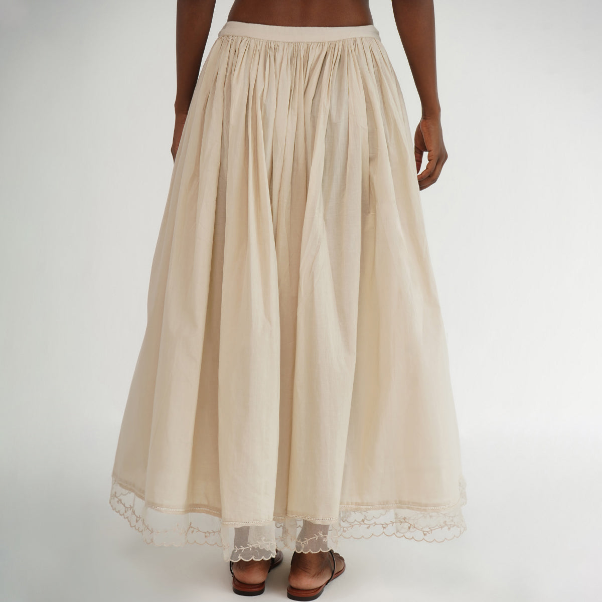 Wildflower Skirt - Beige