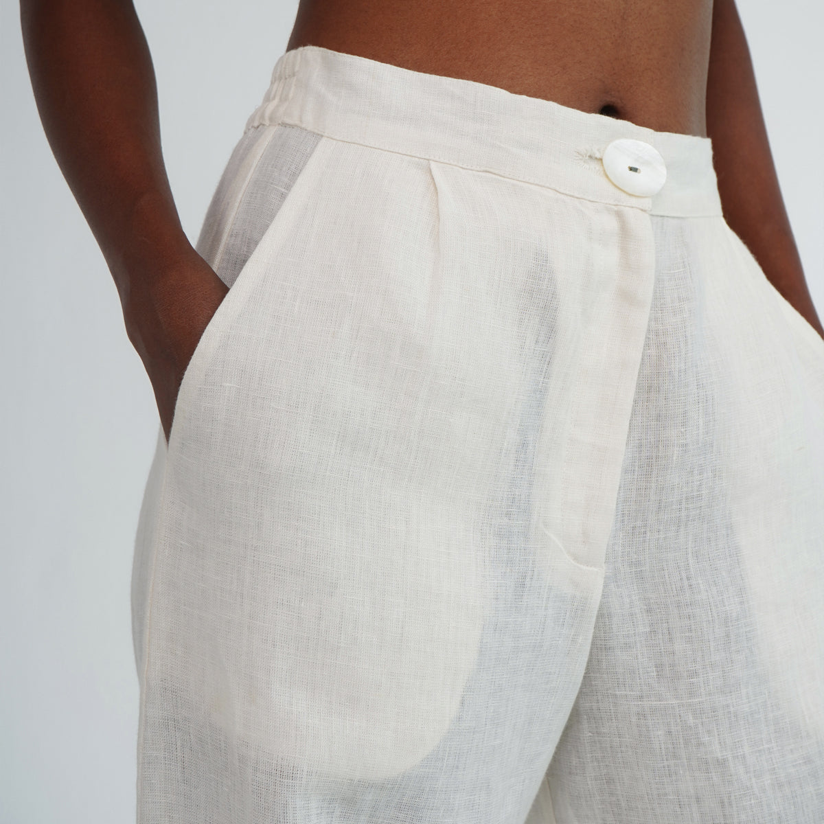 Wildflower Pants - Ivory