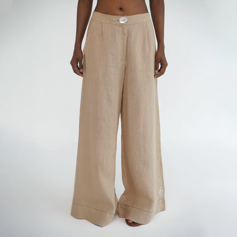 Wildflower Pants - Brown