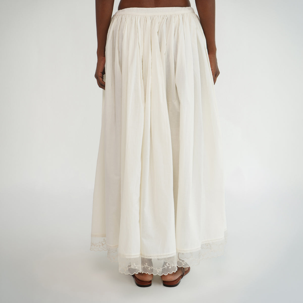 Wildflower Skirt - Ivory
