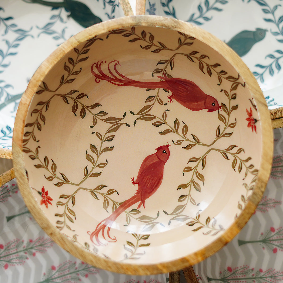 Bird Jaal Serving Bowl