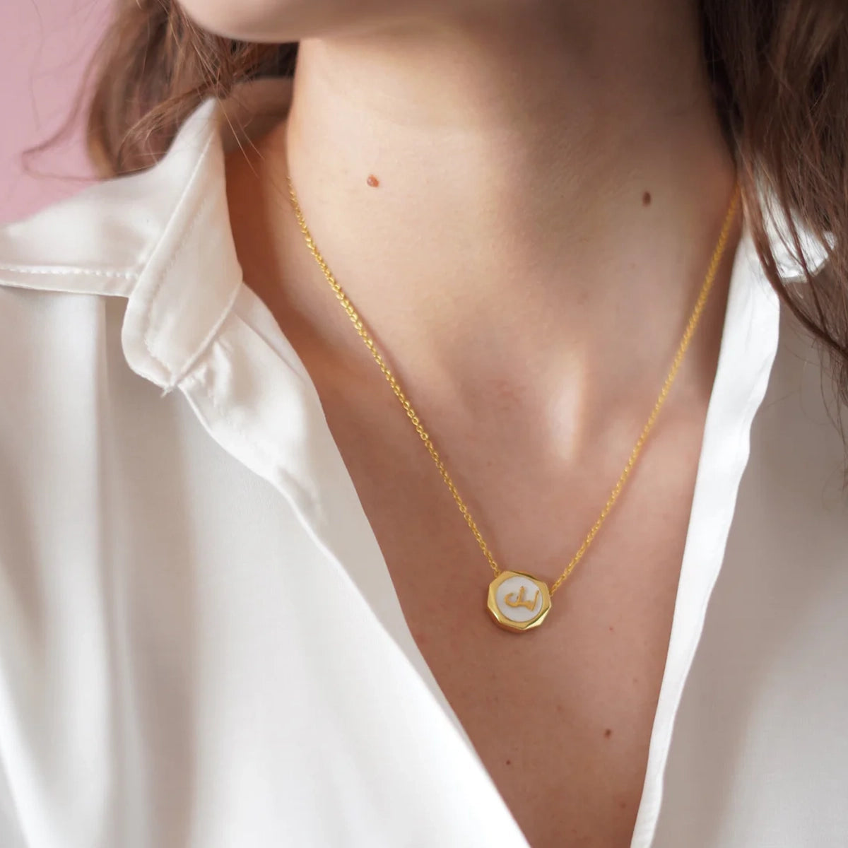 Hope Mother of Pearl Necklace