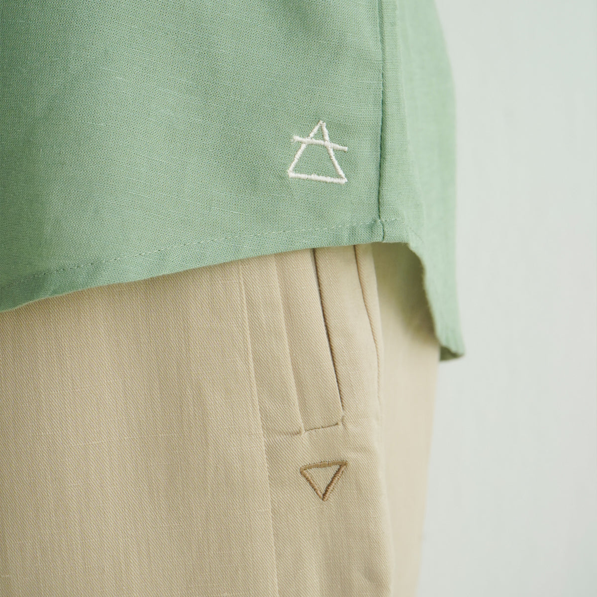 Staple Shirt -Sage Green