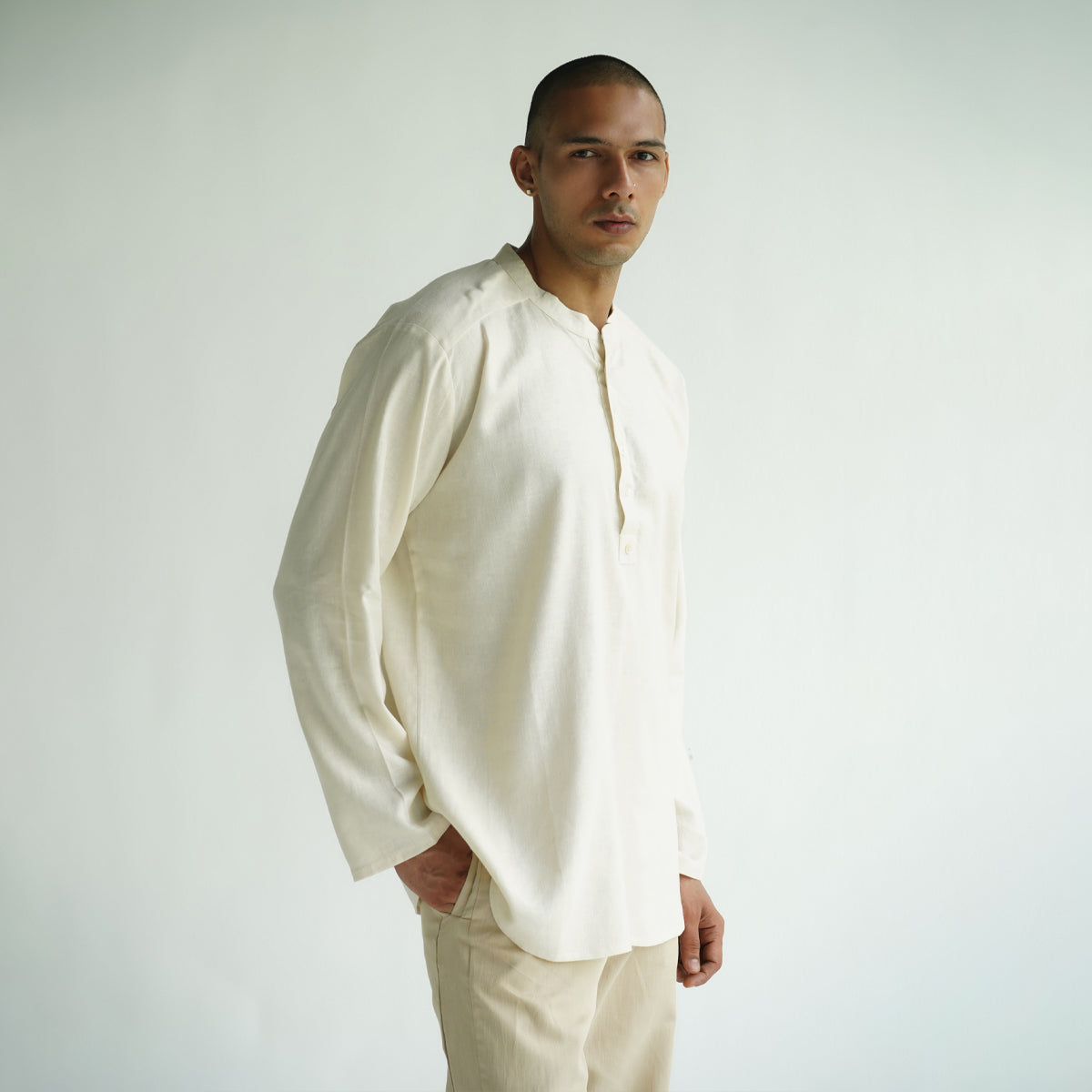 Daybreak Kurta - Ivory