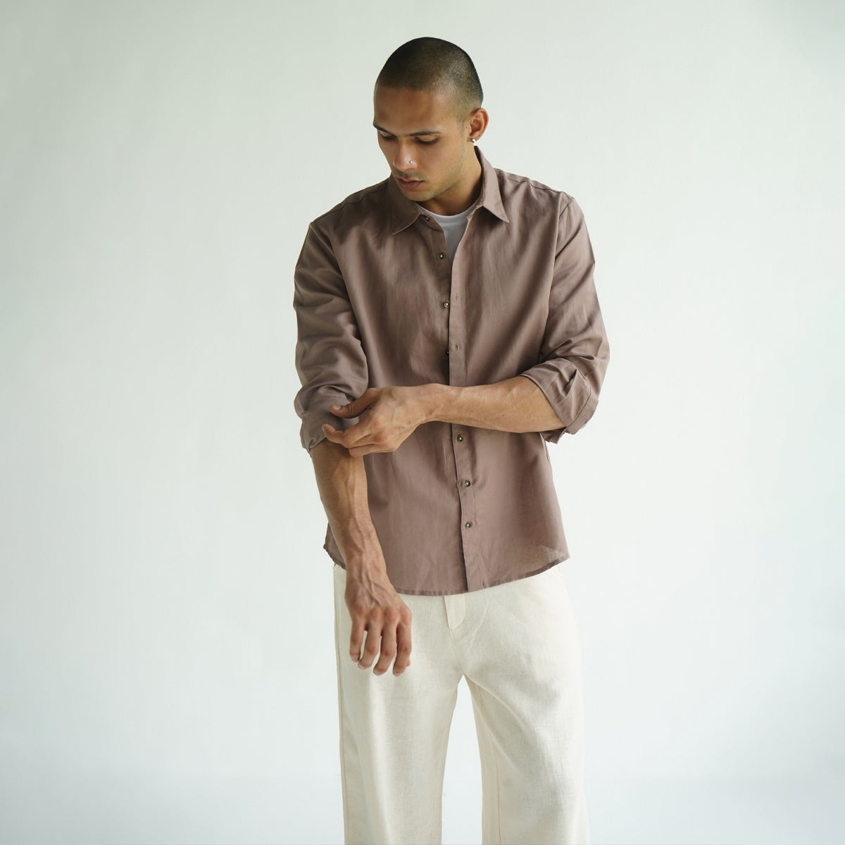 Staple Shirt - Brown