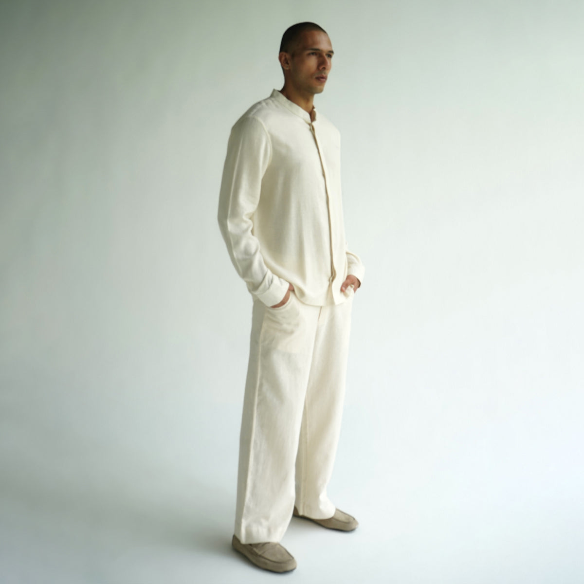 Terrain Shirt-Ivory