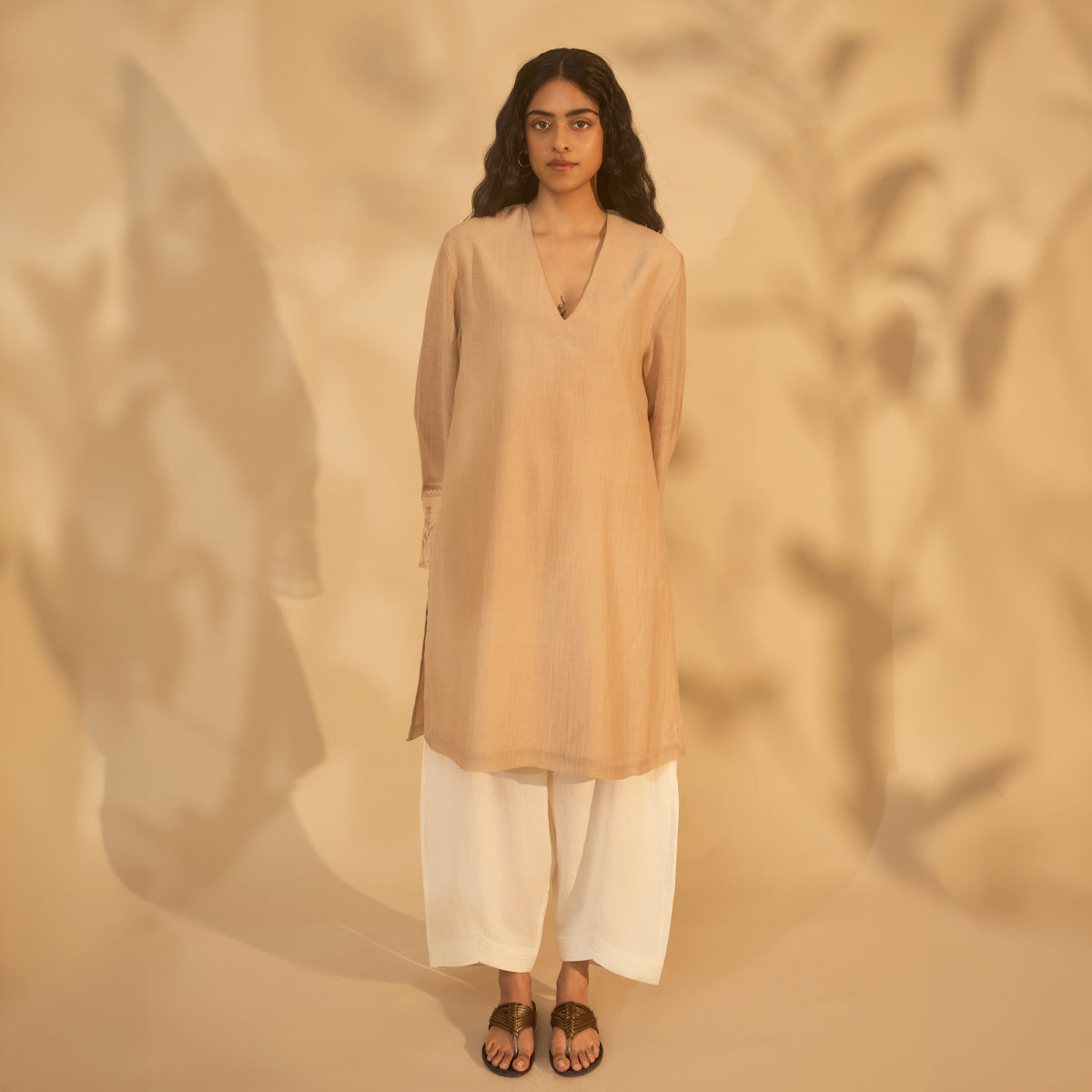 Aflot Tunic - Taupe