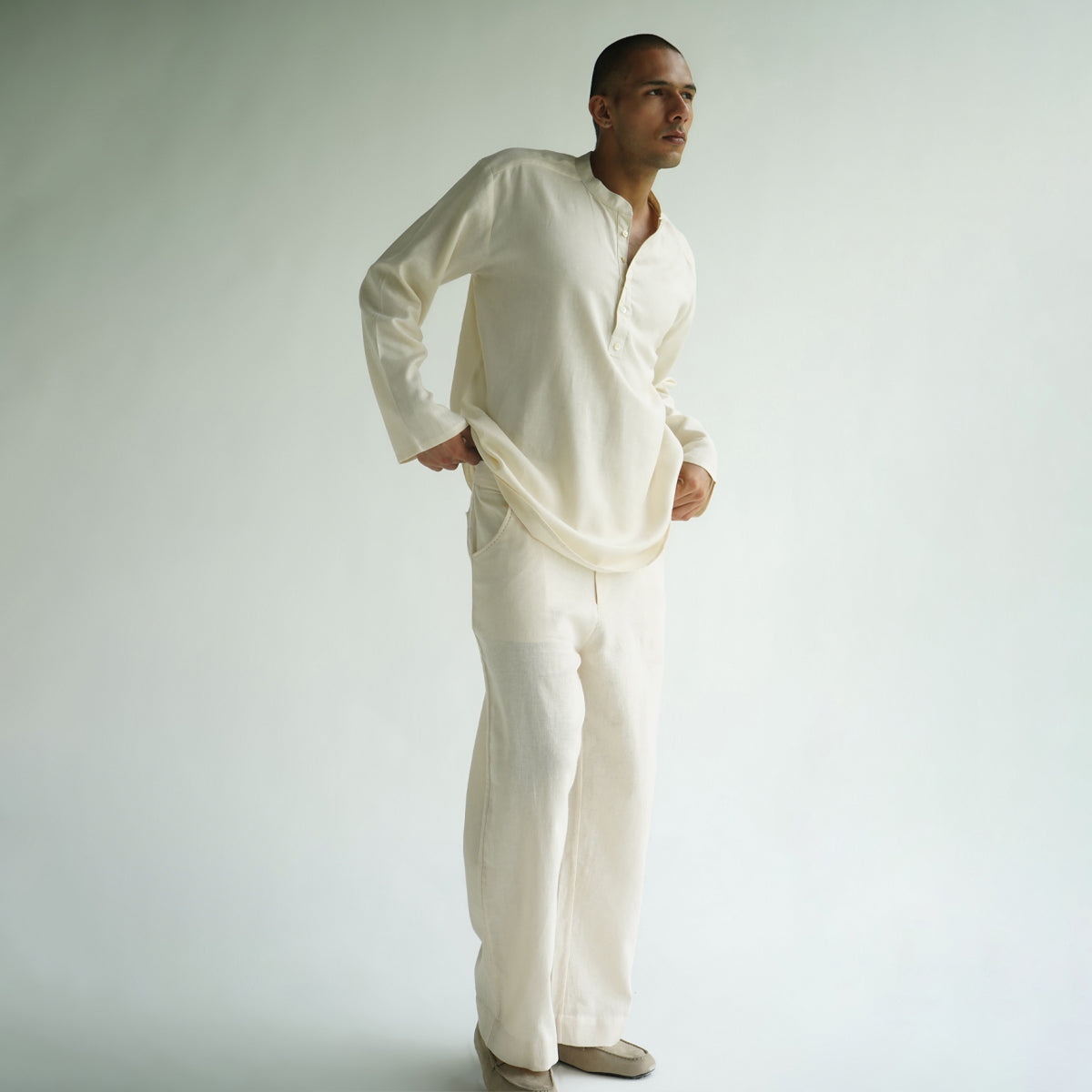 Daybreak Kurta - Ivory