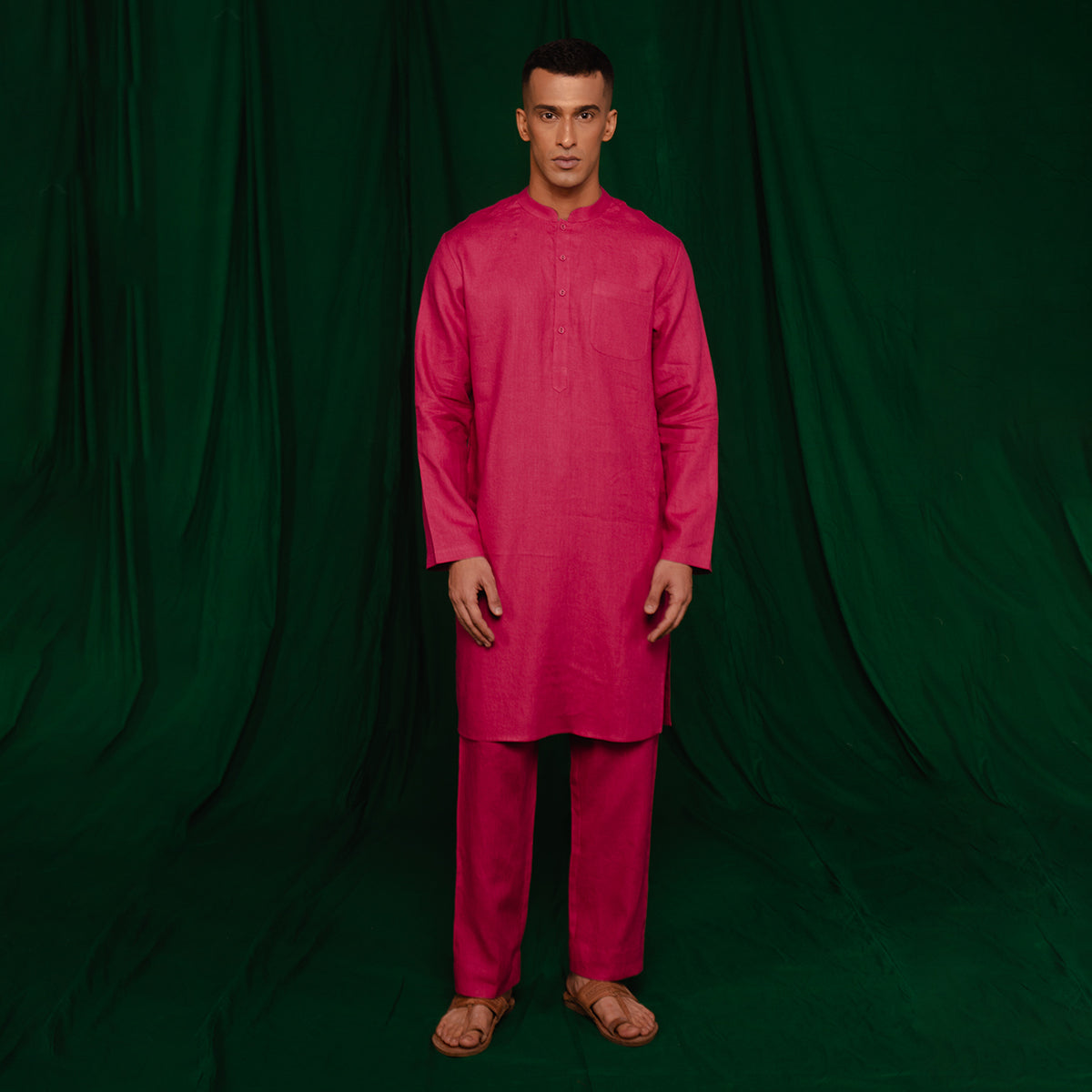 Rani Linen Men's Kurta Set