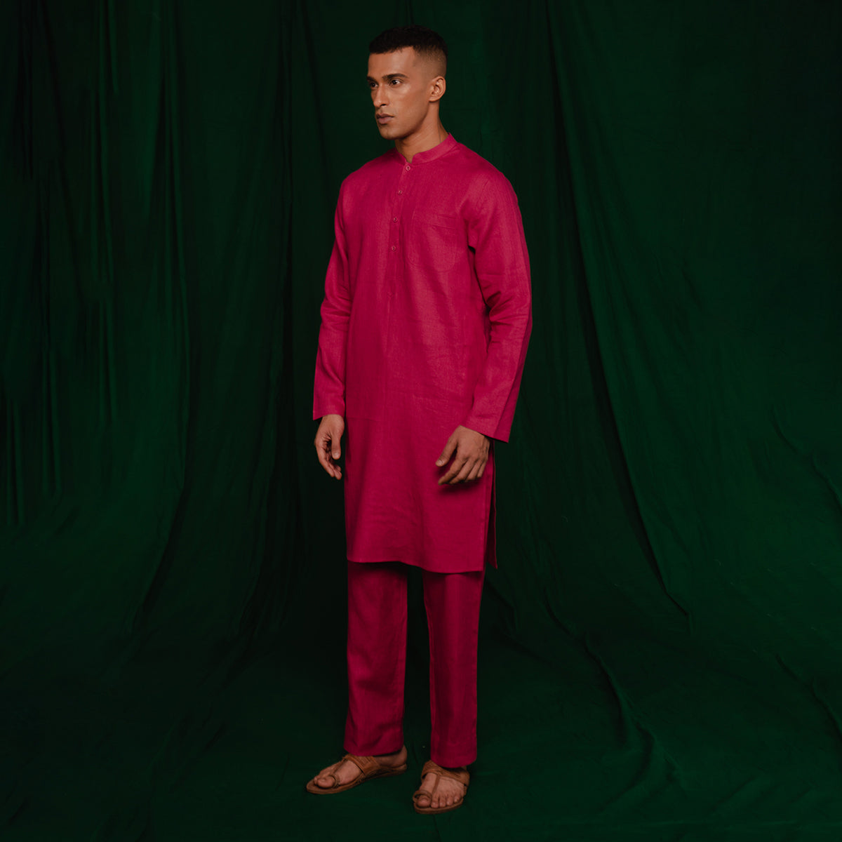 Rani Linen Men's Kurta Set