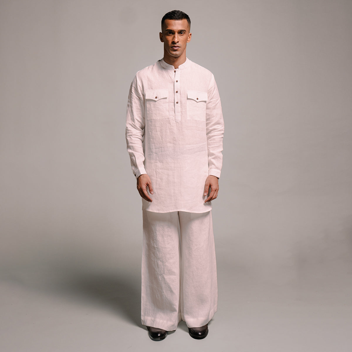 Taj Linen Men's Saif Kurta Set