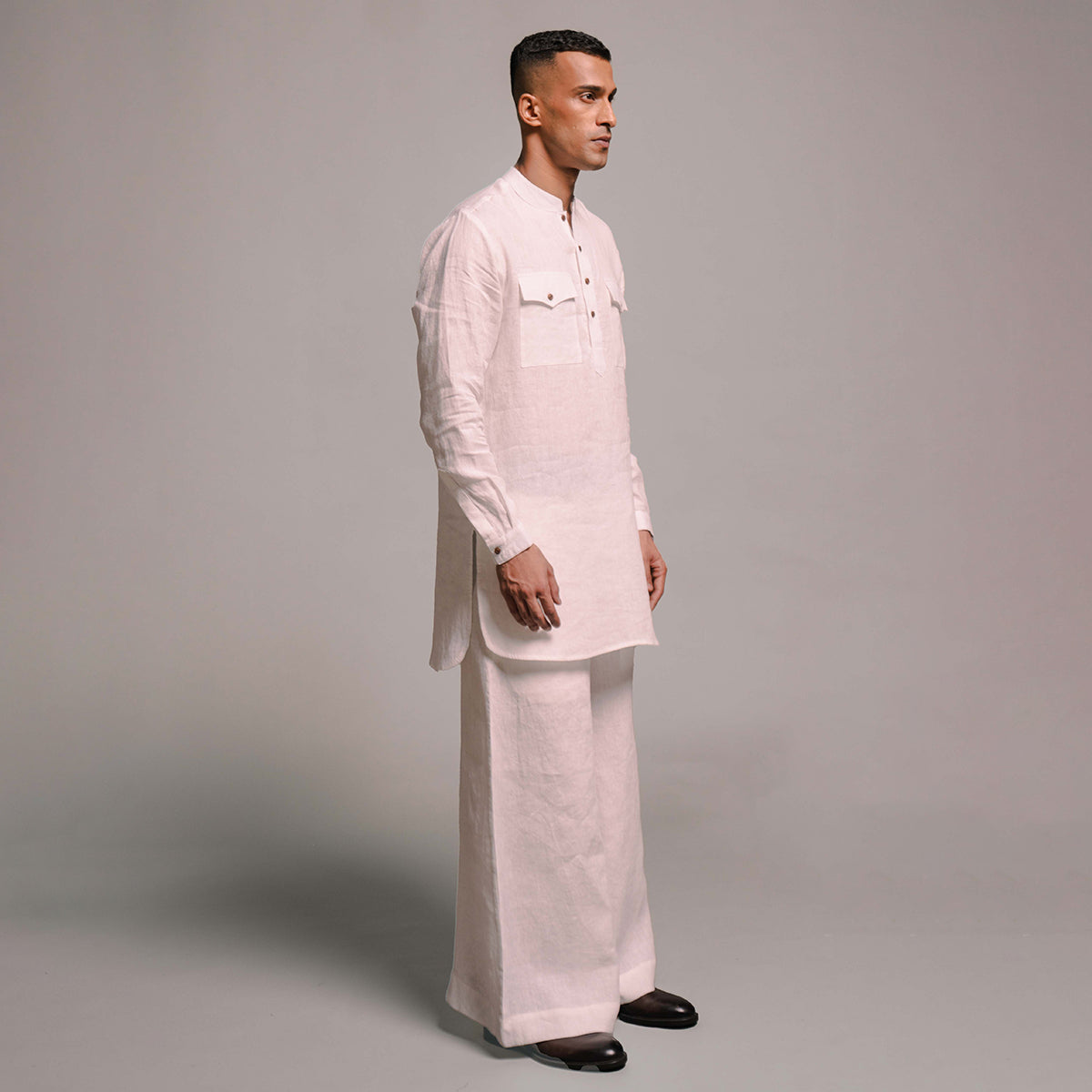 Taj Linen Men's Saif Kurta Set