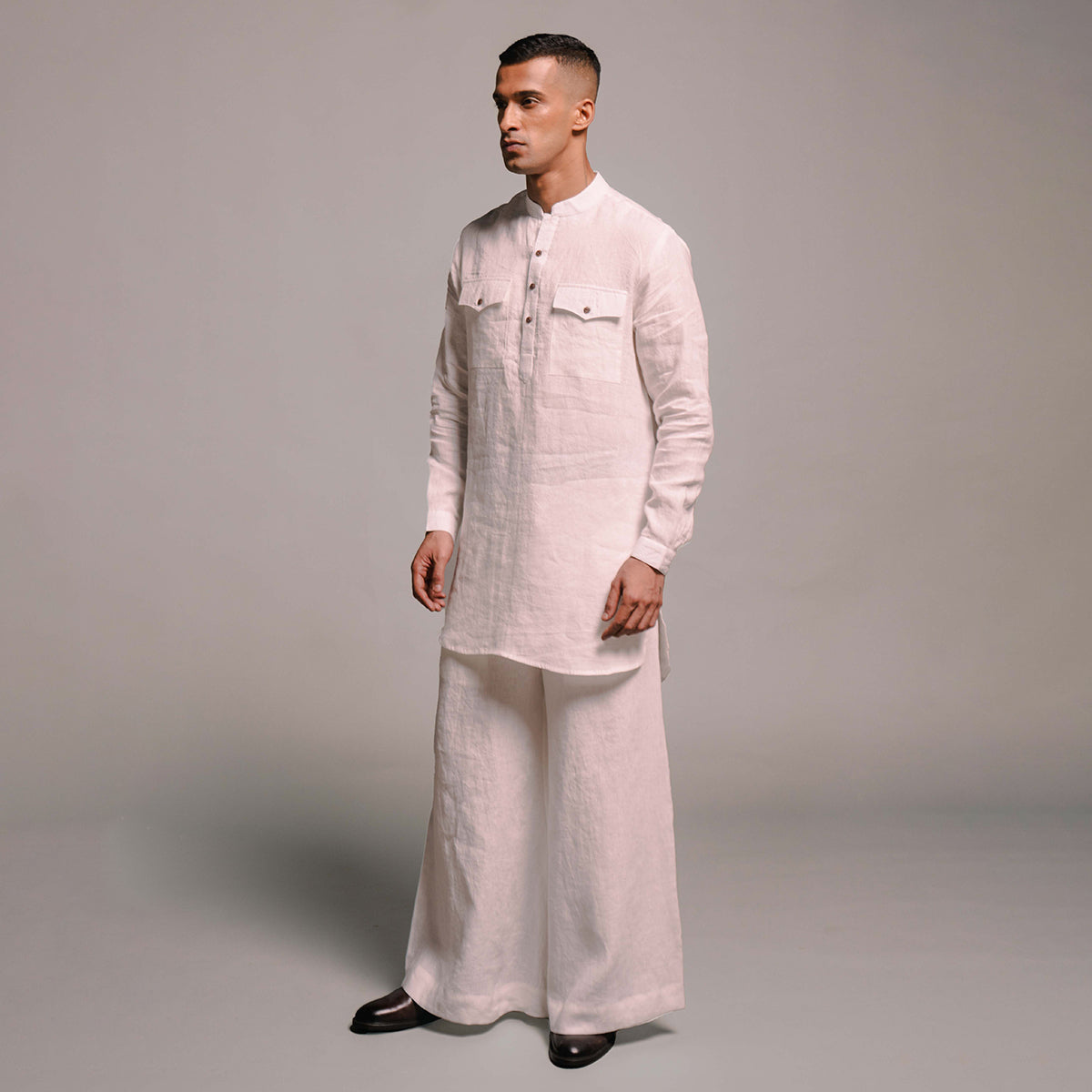 Taj Linen Men's Saif Kurta Set