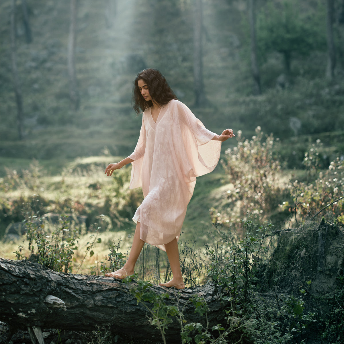 Humming Kaftan - Pink