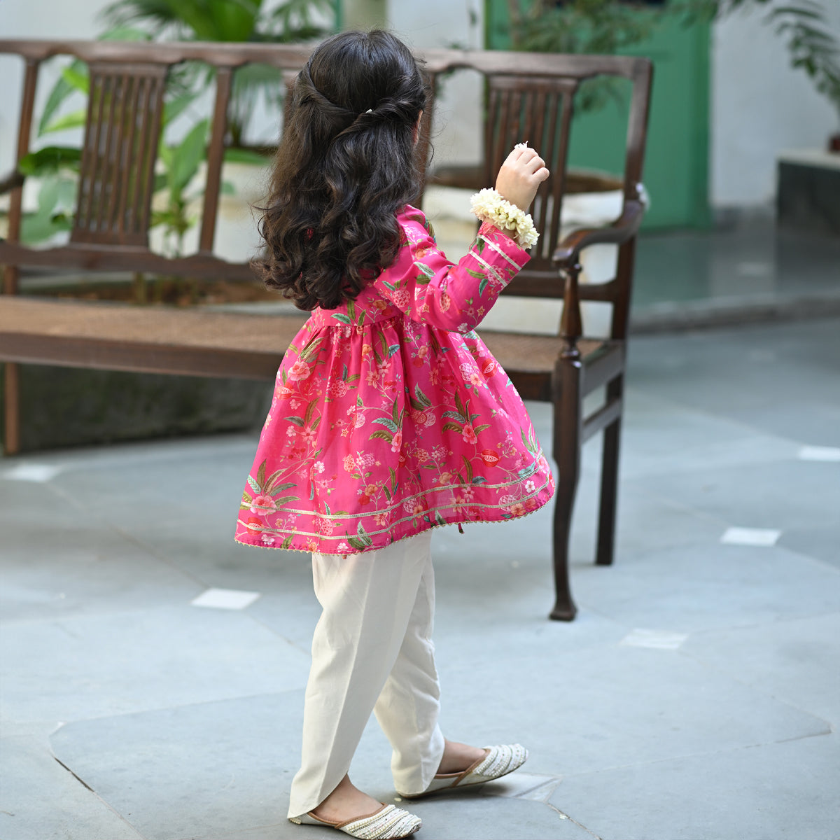 Aviana Gharara Set - Pink Gul Anaar