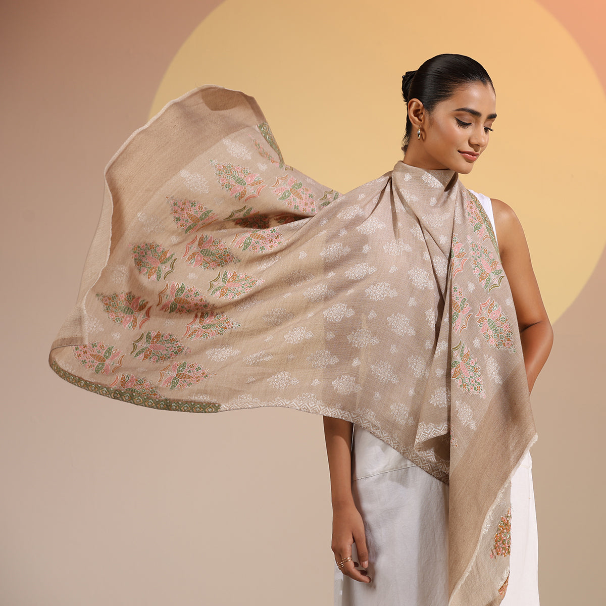 Gift Cashmere Fine Wool Stole