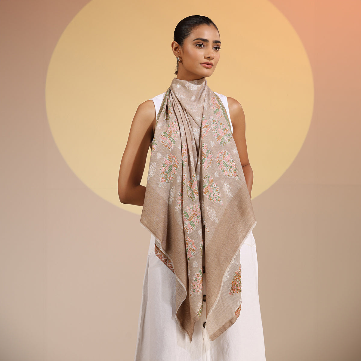 Gift Cashmere Fine Wool Stole