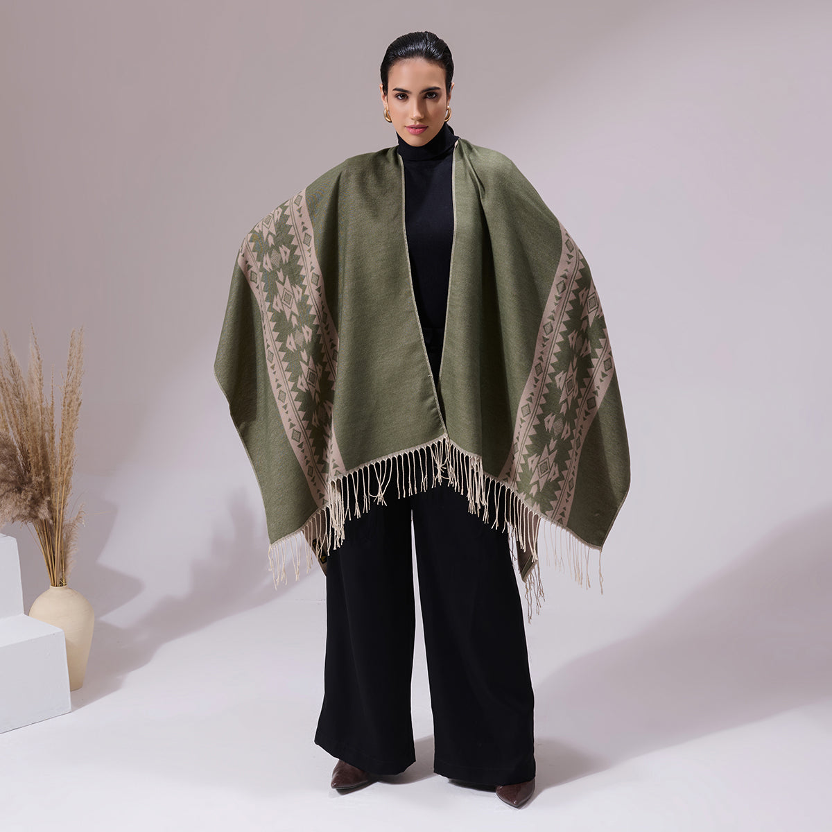 Alex Grey Heritage Cashmere Cape