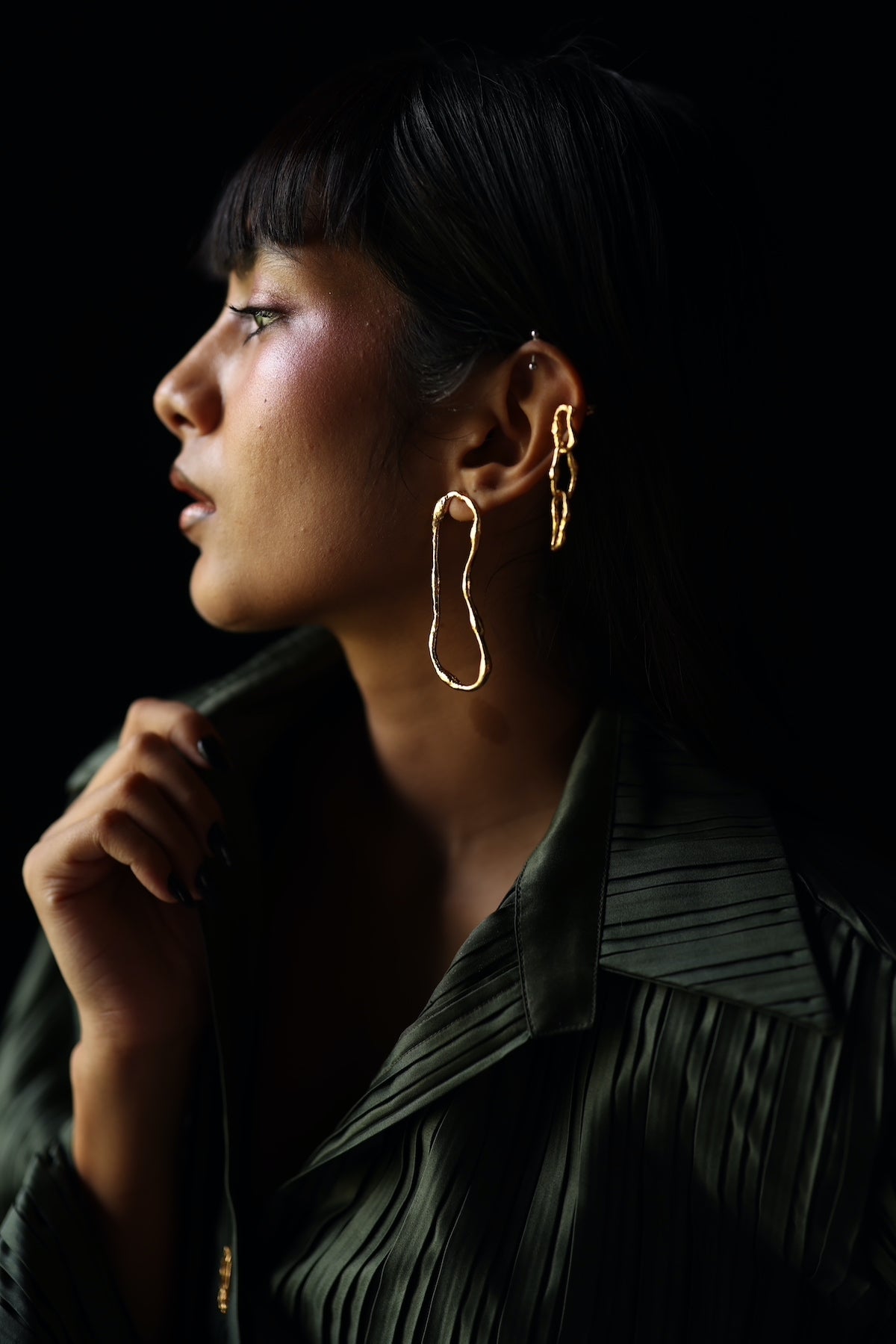 Dawn Triple Link Earring