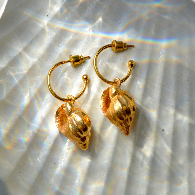 Hoop Earrings | Gold Plated