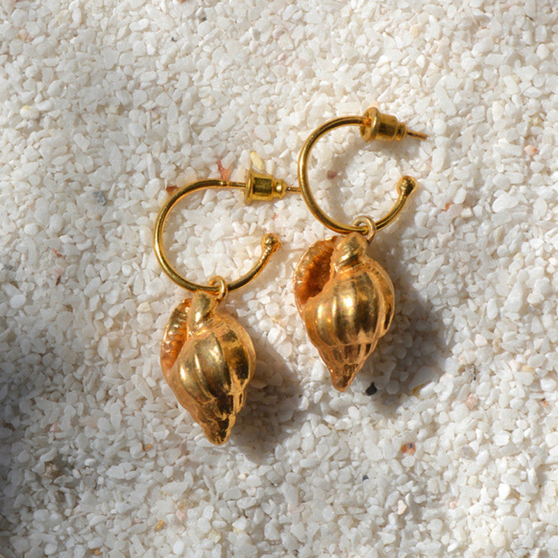 Hoop Earrings | Gold Plated