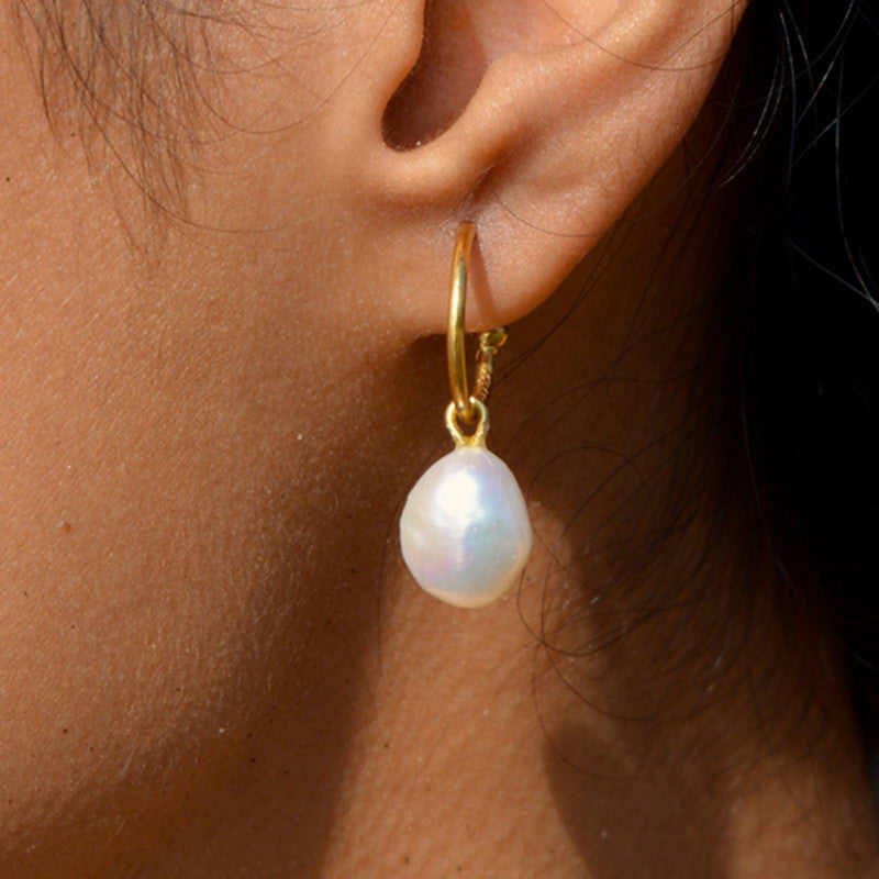 Sundial Earrings | Gold Plated