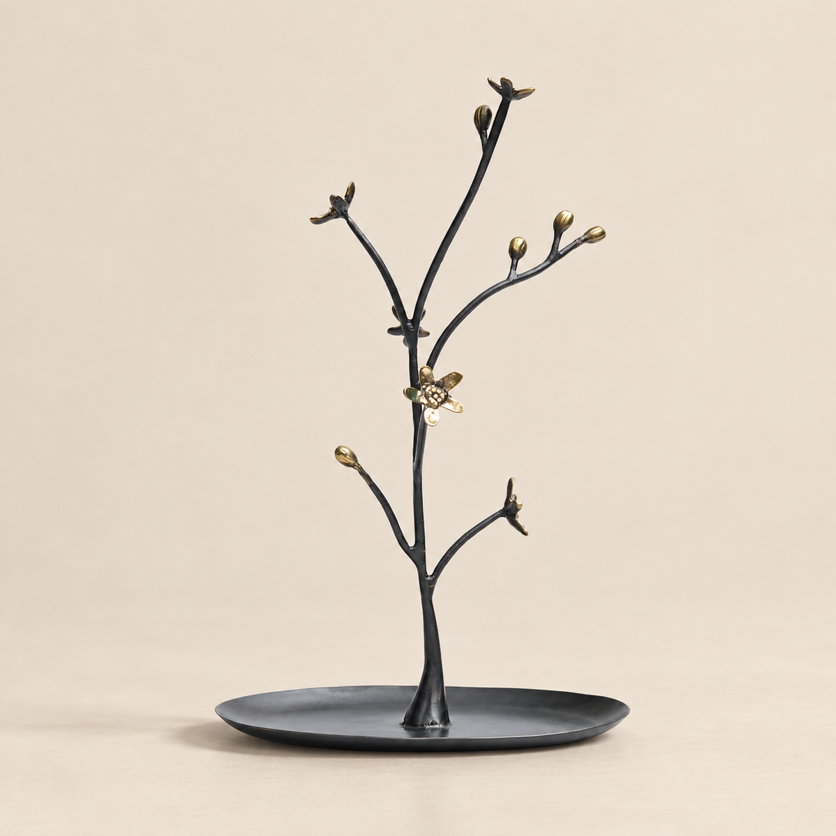 Wildflower Jewelry Holder - Black