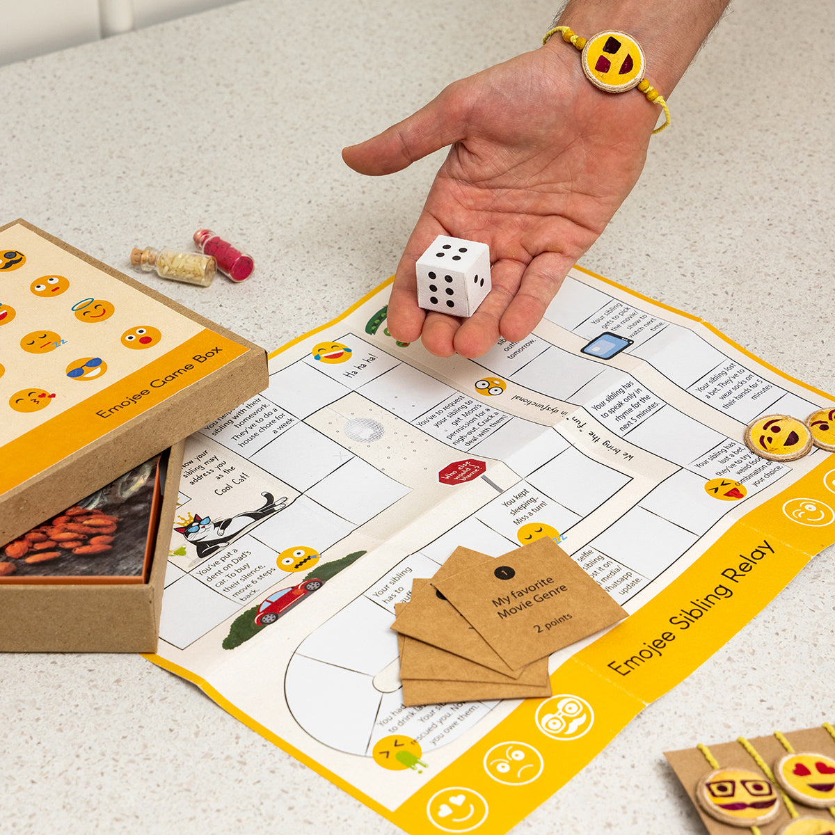 Emojee Rakhi Game Box