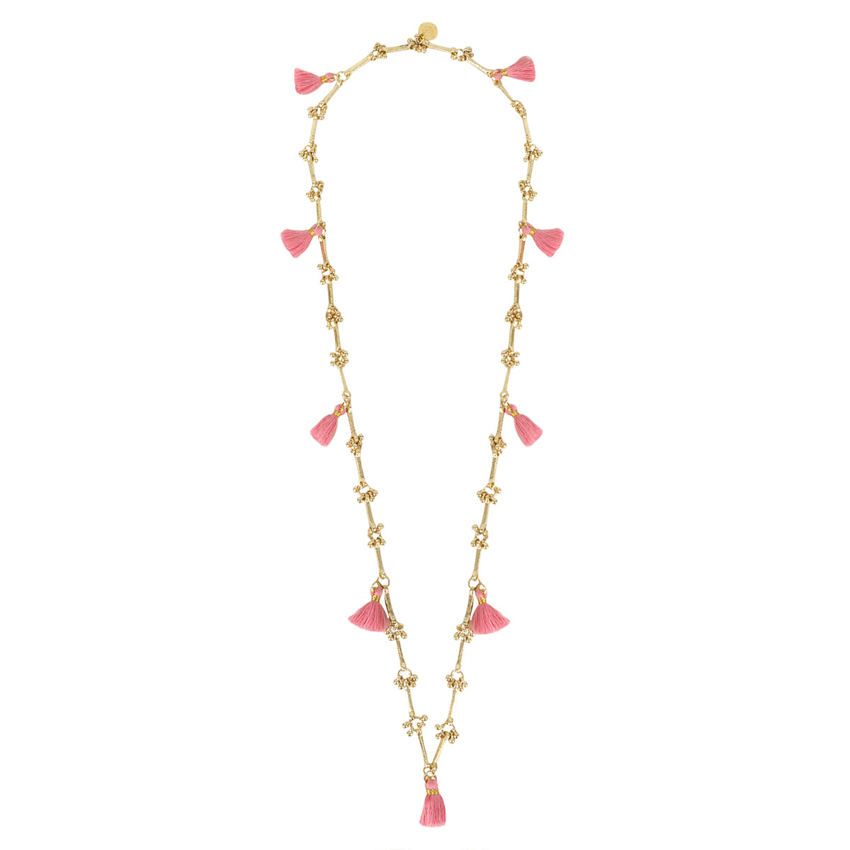 Flamingo Tassel Long Layering Neckstring