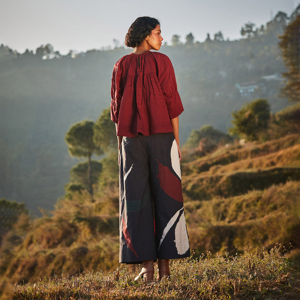 Dappled Petal skirt Pants