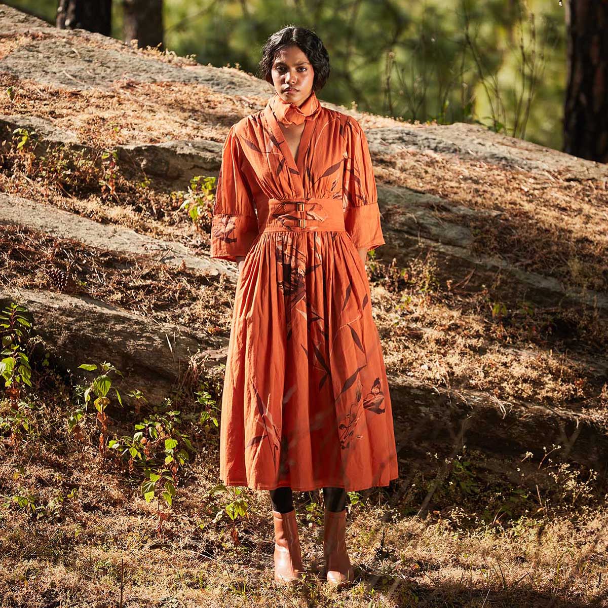 Sunset in the Mountains dress