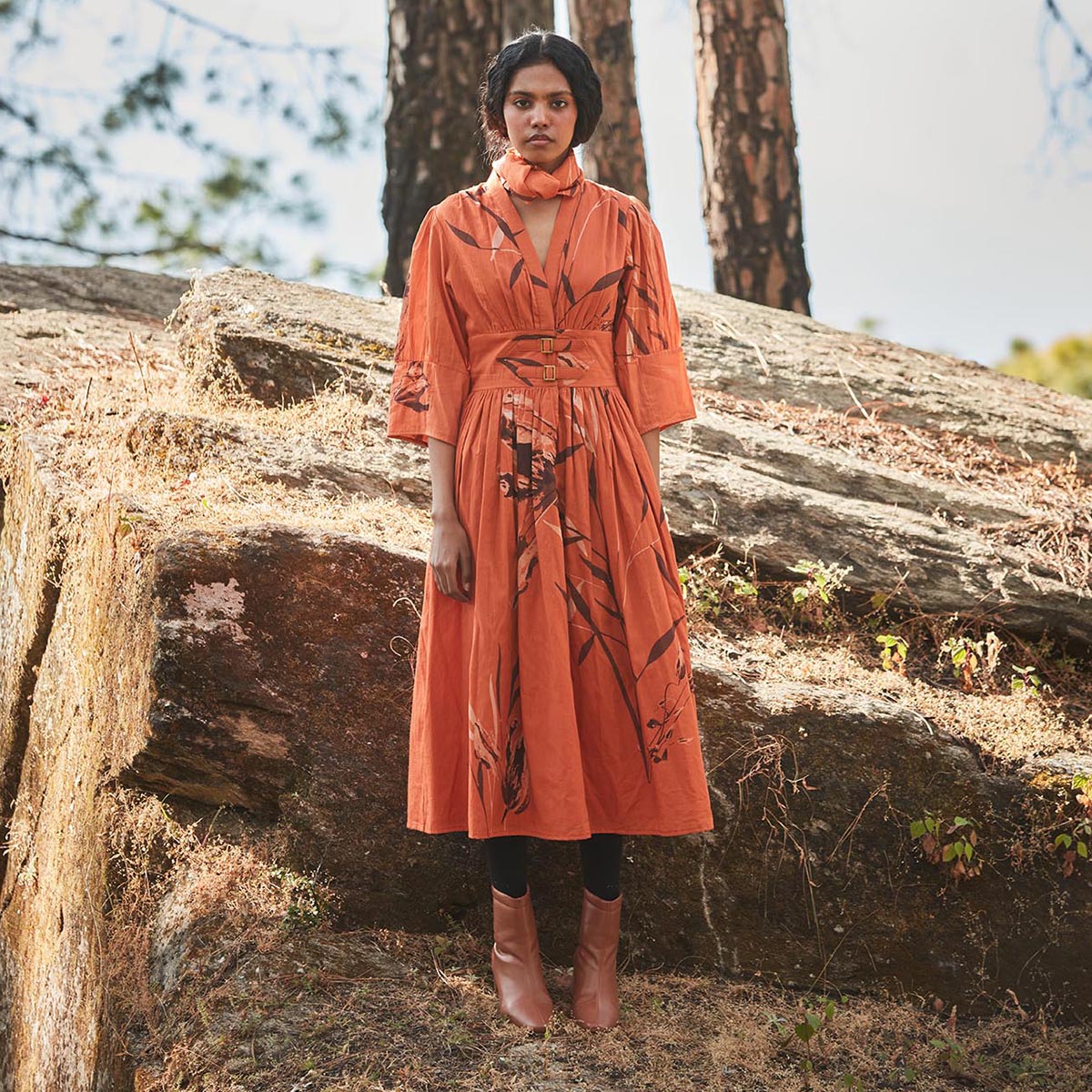 Sunset in the Mountains dress