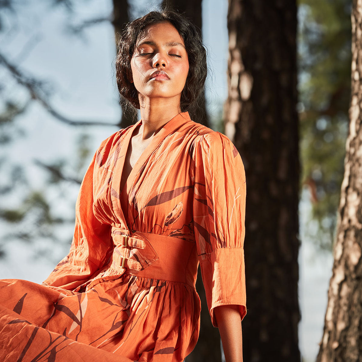 Sunset in the Mountains dress