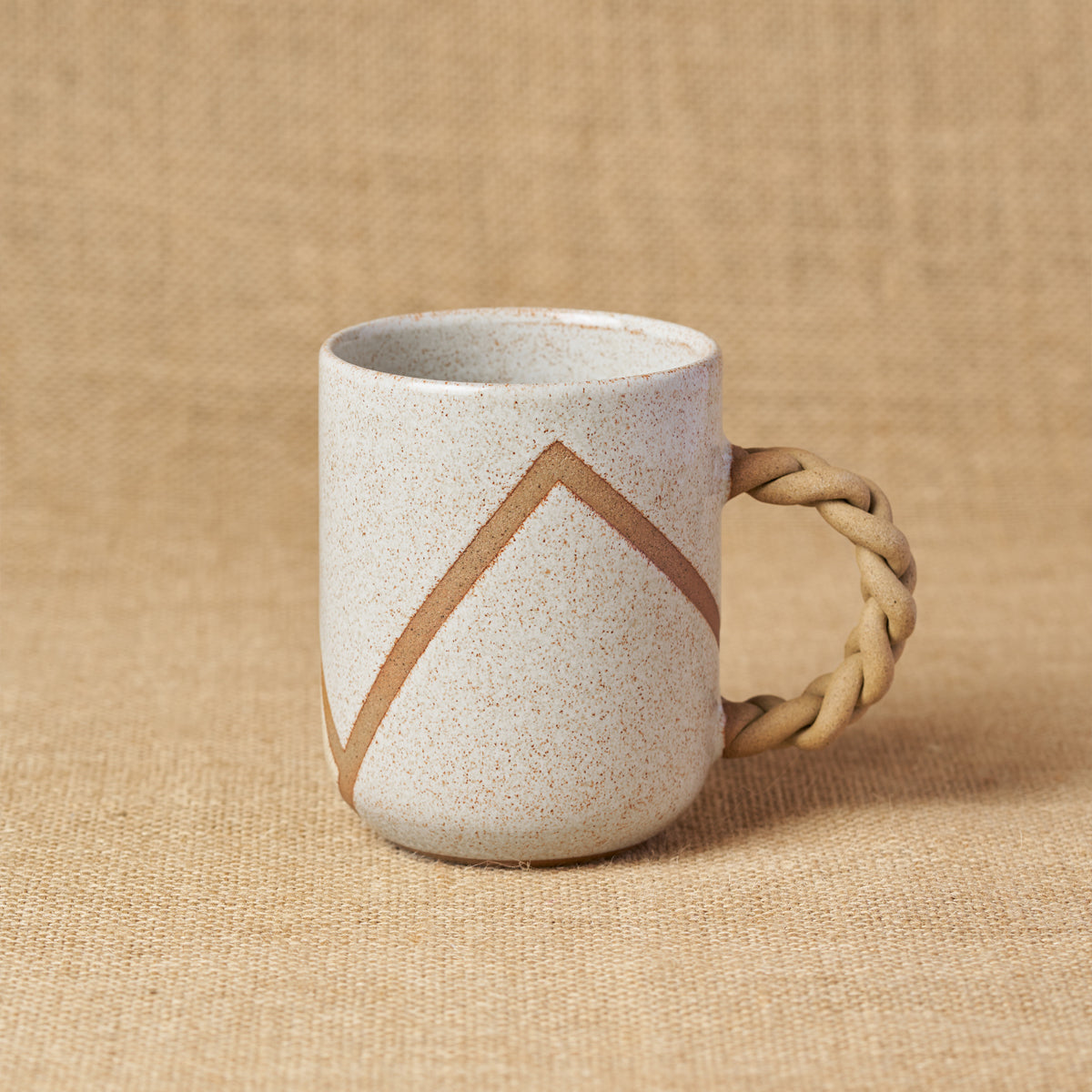 Nun Kun Tall Mug | Creme Rust