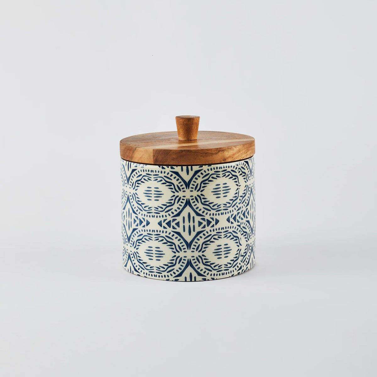 Fai Wooden Storage Jar (5 inches)