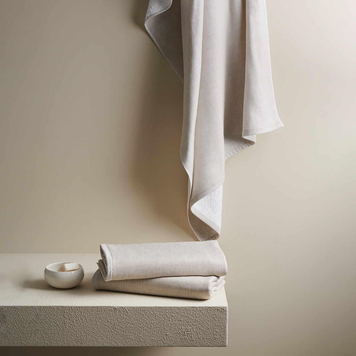 Earth Stucco Bath Towel