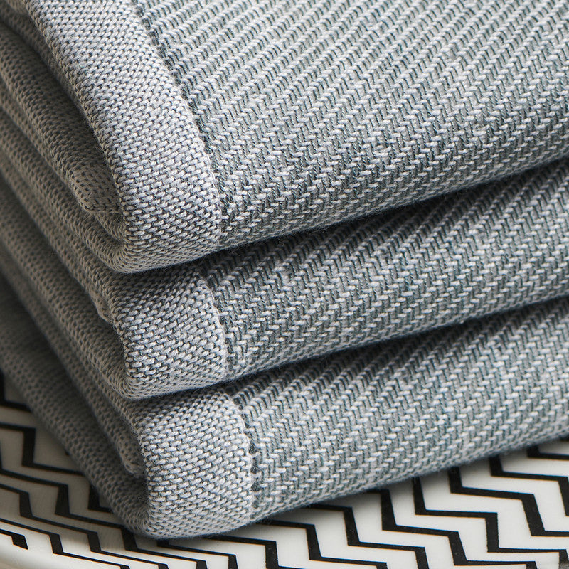 Bamboo Towel | Face Towel | Bamboo Cotton | Light Grey | 30 x 30 cm | Set of 2