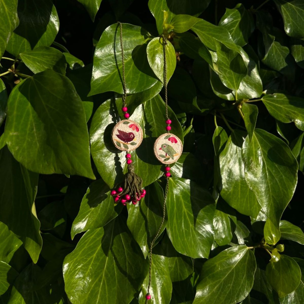 Lovebird Rakhi & Lovebird Lumba set