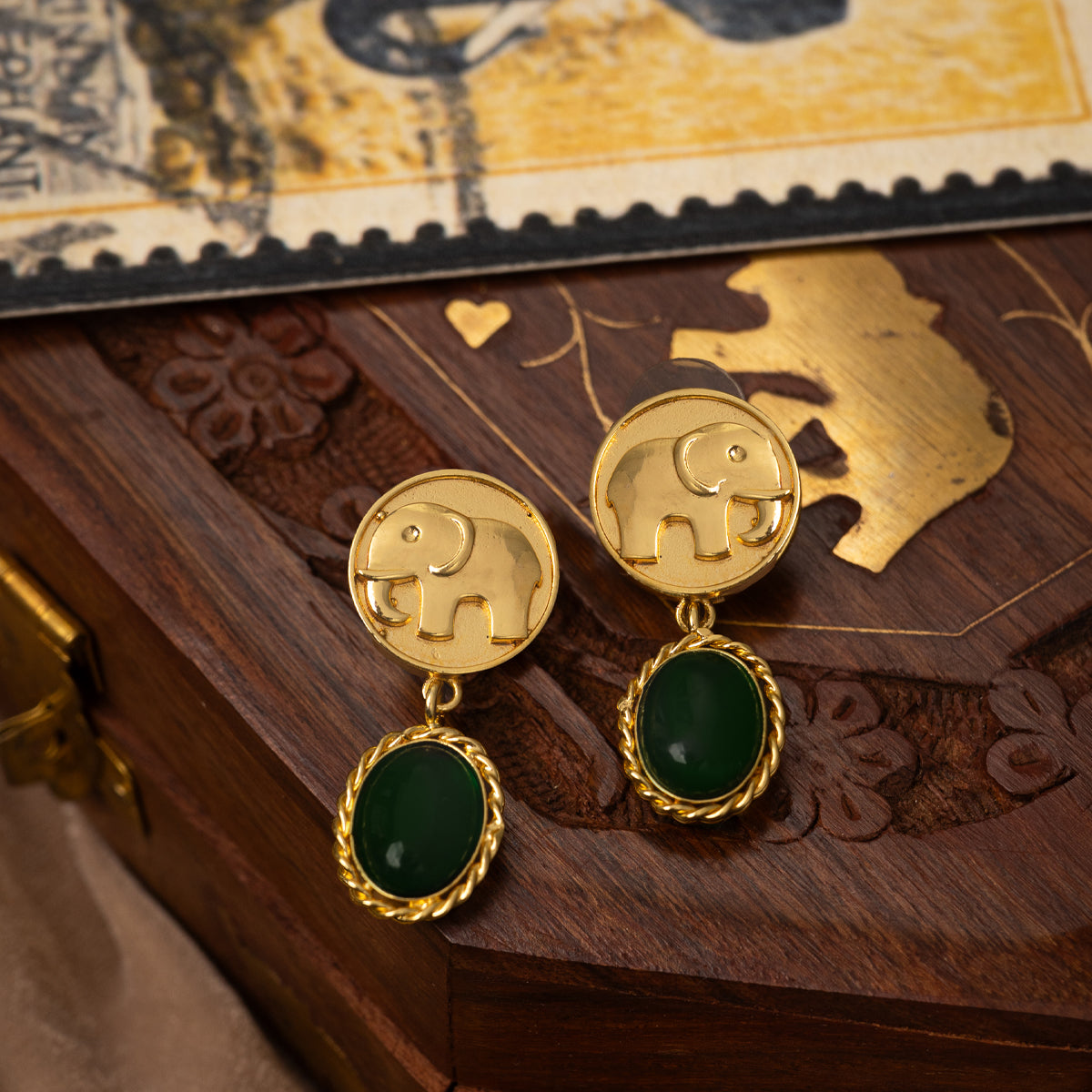 Gajraj Earrings