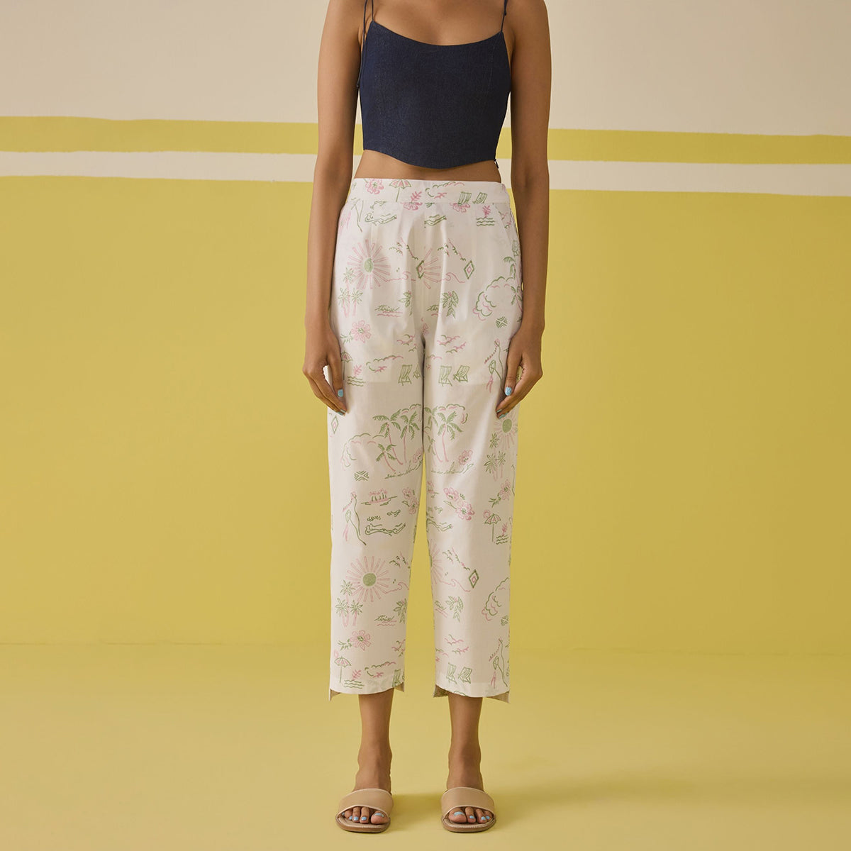 Garden Of Joy Organic Cotton Trousers