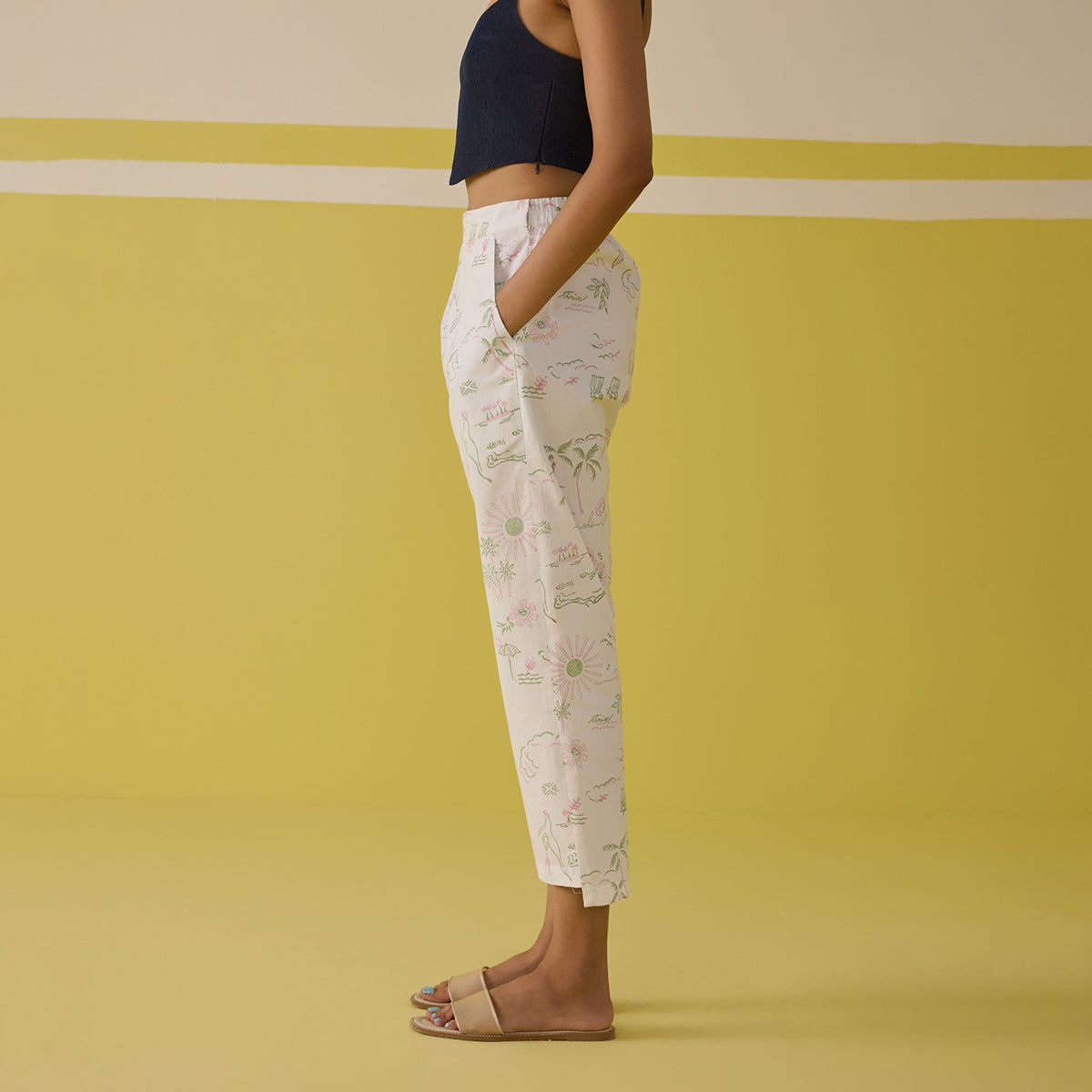 Garden Of Joy Organic Cotton Trousers