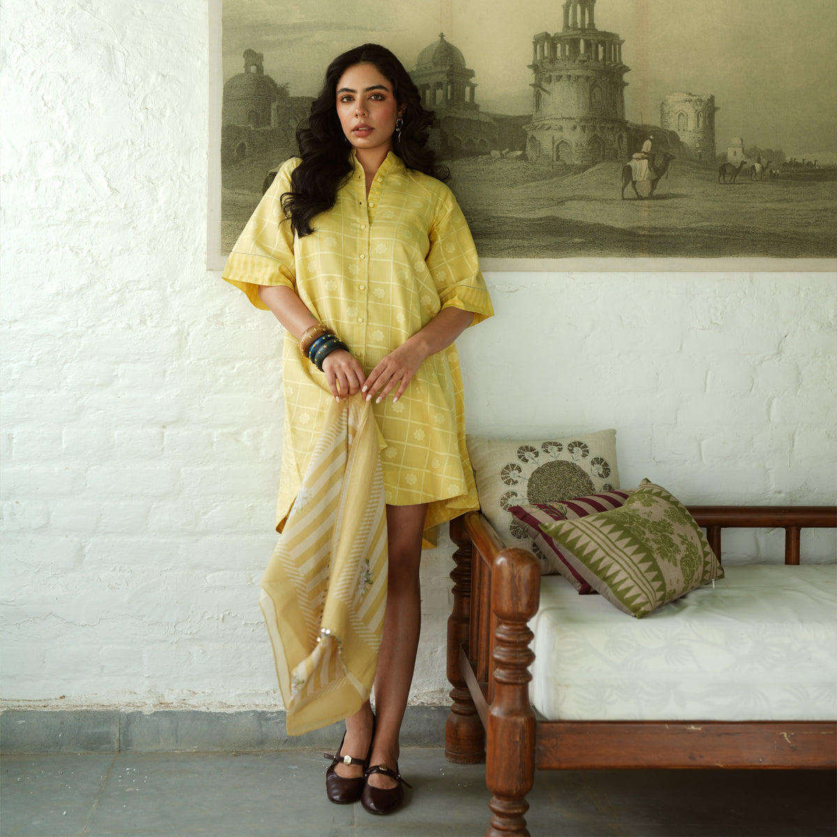Ziya Dress | Butter Yellow