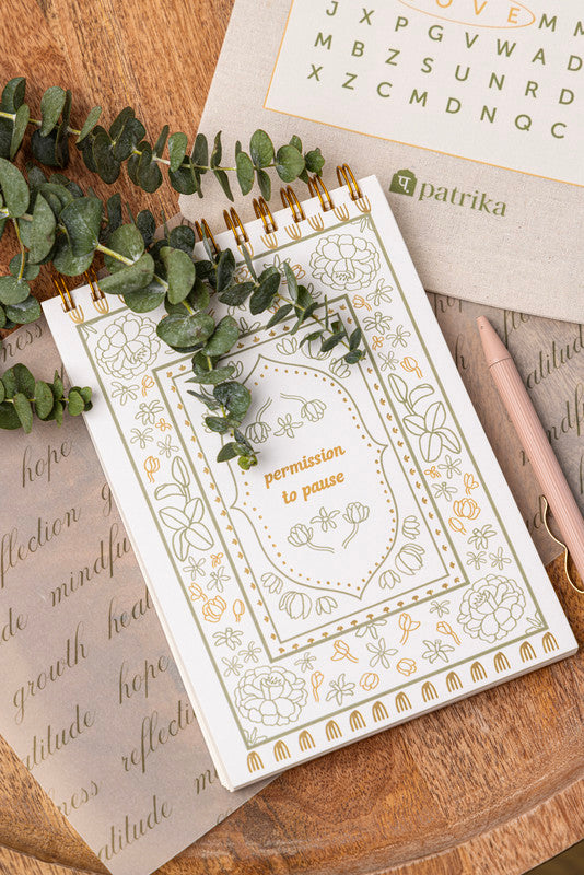 The Wellness Tool Series Permission To Pause Journal