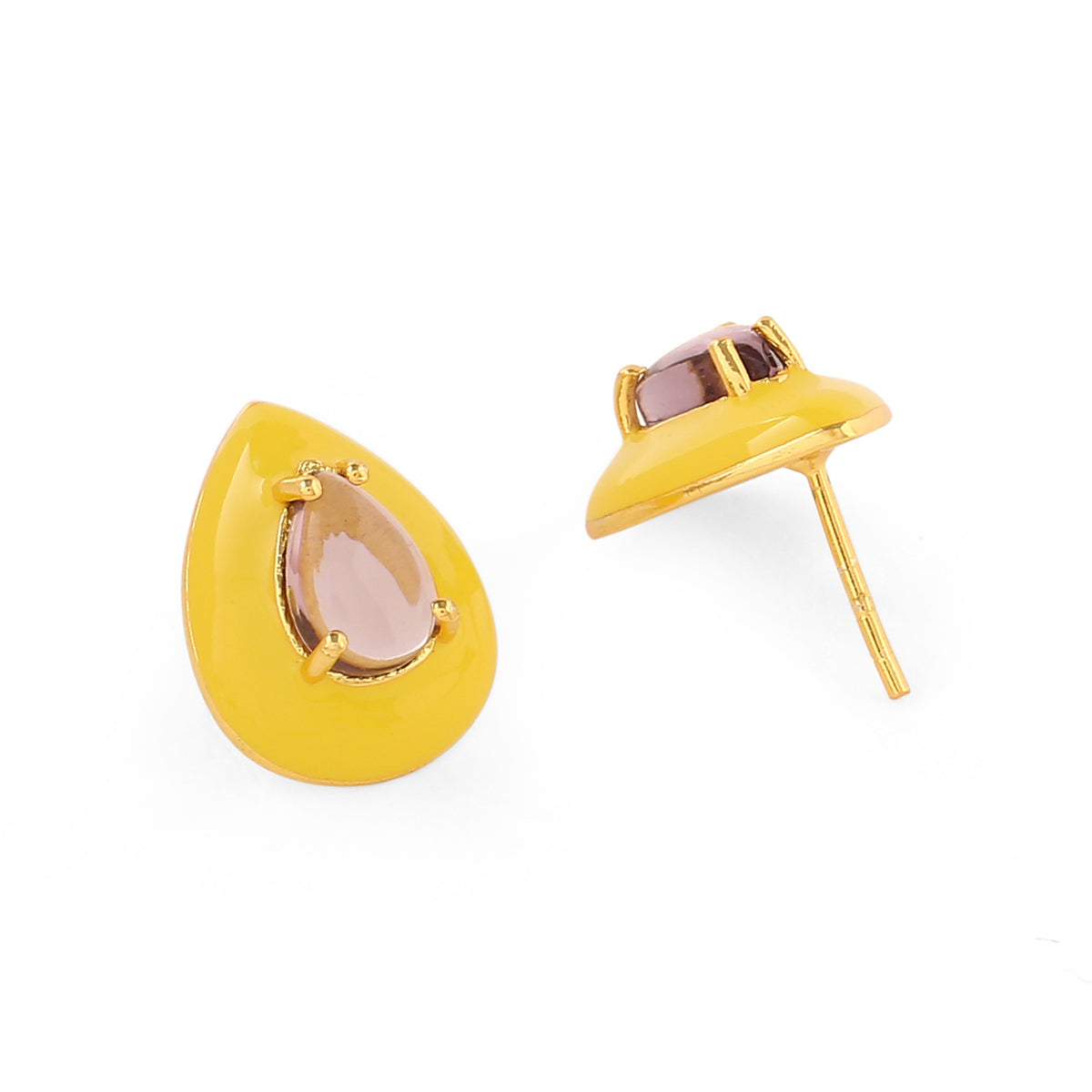 Drop Earring - Yellow