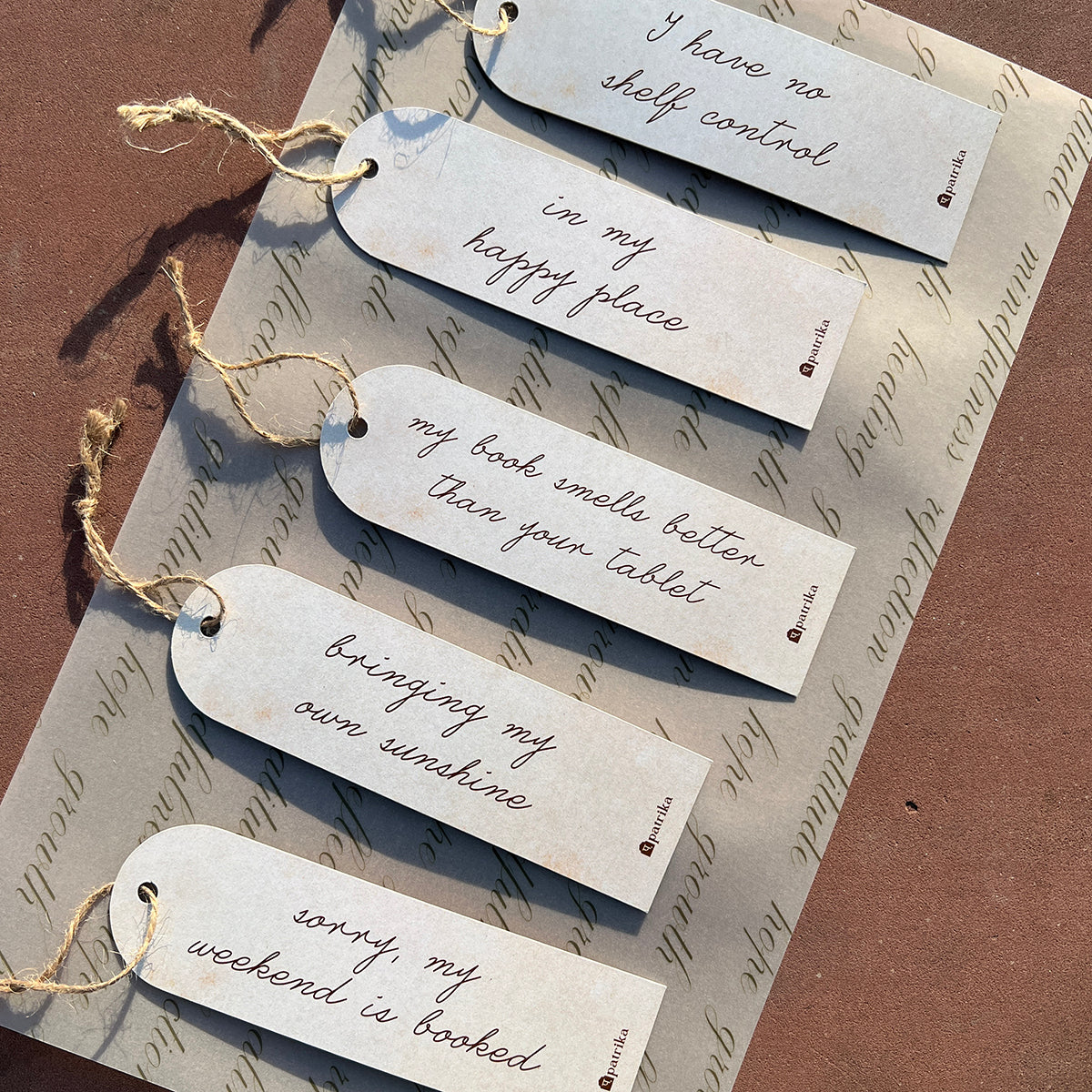 Vintage Bookmark Set (Set of 5)