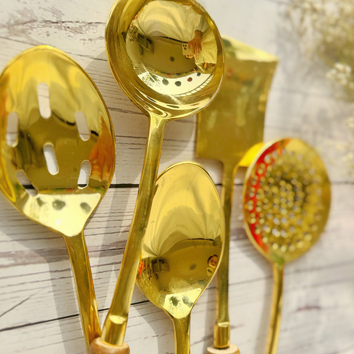 Brass Ladle | Set of 5